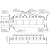 Модульный коллектор MKSS-400-5x25 (до 400 кВт, 2 магистр. подкл. Фл.Ду65, 5 контуров G 1″ вверх или вниз)
